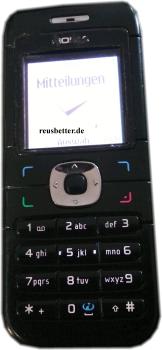 NOKIA 6030 Handy | SCHWARZ BLACK | Freisprechfunktion | Simlock Frei