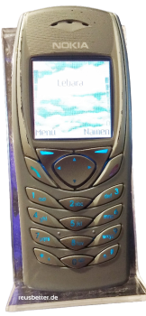 NOKIA 6100 HANDY | 1.5 Zoll | Tri-Band | Business Handy Silber | Infrarot IrDA Wap MMS GPRS