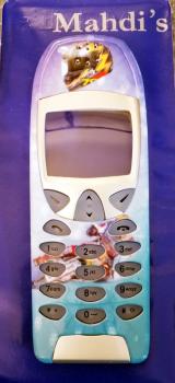 Nokia 6210 Oberschale Mahdi´s Bike Blau Nokia Gehäuse Front Cover
