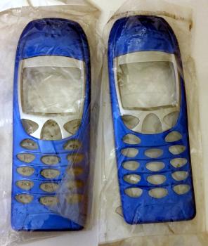 Nokia 6210 Handy Cover Metallic Blau Nokia Hülle