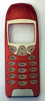 Nokia 6210 Handy Hülle Titanrot Silber Nokia Zubehör