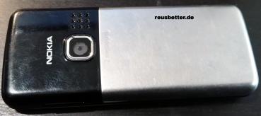 Nokia 6300 Silber ❖ Candy-Bar ❖ Silber ❖ Kamera ❖ Bluetooth ❖ MP3