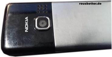 Nokia 6300 Silber Candy-Bar Silber Kamera Bluetooth MP3