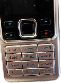 Nokia 6300 Silber - Candy Bar ✔ 2.0 Zoll ✔  Bluetooth MP3 ✔ Entsperrt
