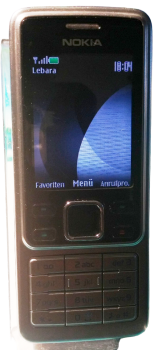 Nokia 6300 Silber - Candy Bar | 2.0 Zoll | Silber |  Bluetooth MP3 | SIM Frei