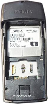 Nokia 6510 Handy | Klassisch/Candy-Bar | Retro Handy ohne Vertrag | Ohne Simlock | Champagner