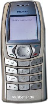 Nokia 6610 Candybar Handy ❖ Kamera ❖ Radio ❖ Silber /Grau ❖ Simfrei