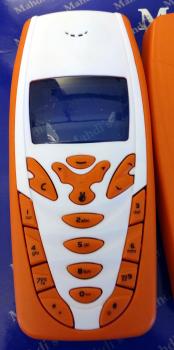Nokia 7210 Fullcover Orange Weiß Mahdis Nokia Handyhülle