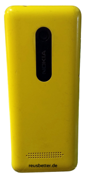 NOKIA ASHA 220 DUAL SIM Handy | Zitronen GELB | 2.4 Zoll | 2.0 MP | 4 GB microSD |  ohne Vertrag