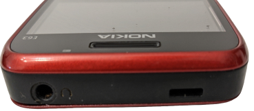 Nokia E63 Candy Bar Handy Qwerty Handy 3G Wifi Bluetooth Mp3 Player 2MP Rot