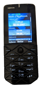 Nokia 7500 PrismCandy Bar Handy Musik-Playe 2MP Black