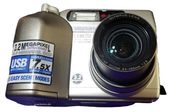 Olympus Optical C3020 ZOOM Digital Kamera | 3,2 MP | 1,8 TFT LCD | Silber
