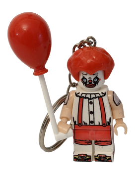 Pennywise - ES Schlüsselanhänger LOZ Bausteine Set DIY Geschenk