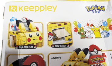 Pokemon Pikachu Mobile Bausteine Eistrack incl. Verpackung