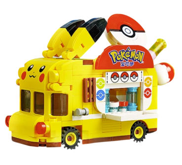 Pokemon Pikachu Mobile Bausteine Eistrack incl. Verpackung