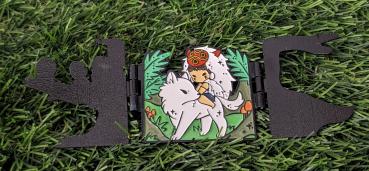 Prinzessin Mononoke Spirit Waldgeist Pop Up Emaillie Pin Studio Ghibli