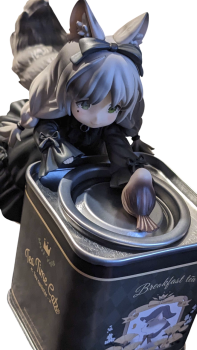 Ribose Original Tea Time Cats Set mit Tee Dose Sammel PVC Figur