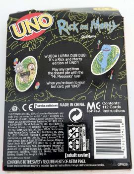 UNO Kartenspiel Special Edition Rick and Morty