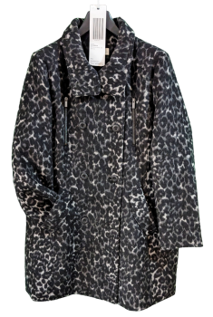 Rita PFEFFINGER Wintermantel Animal Casual - Look Damen Mantel Coat DE 44