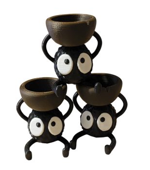Totoro Rußmännchen Kerzenhalter Studio Ghibli