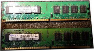 Samsung PC Arbeitsspeicher 4GB M378T5663DZ3-CE6 PC5300 DDR2 RAM