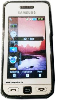 Samsung Star GT- S5230 Smartphone Snow White Simlock Frei