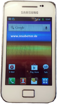 Samsung Galaxy Ace La Fleur GT-S5830i Smartphone | Ohne Simlock | 5 MP Kamera | 3,5 Zoll