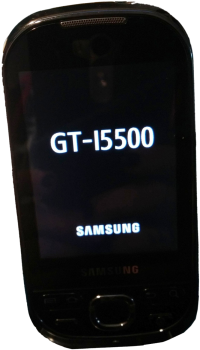 Samsung Galaxy GT- I5500 - 550 Smartphone | 2,8 Zoll Display | 2 Megapixel | schwarz | Simlock Frei