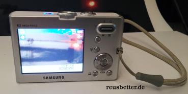Samsung M110 Digitalkamera | 8.2 MP | 2.5 Zoll LCD | Silber