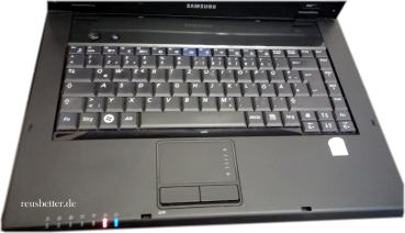 SAMSUNG R60 PLUS Notebook | DUAL CORE 1.73 GHz | 3GB | 15.4 Zoll | Bastler/Recycling Gerät