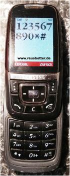 Samsung SGH-D600 Sliderhandy ❖ Internet Videoanruf ❖ Schwarz ❖ Ohne Simlock