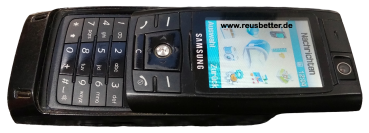 Samsung SGH-D820 Sliderhandy PictBridge Simlock Frei Schwarz