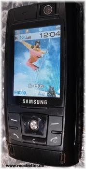 Samsung SGH-D600 Sliderhandy ❖ Internet Videoanruf ❖ Schwarz ❖ Ohne Simlock