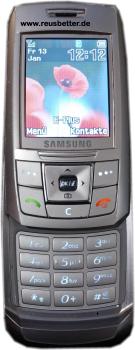 Samsung SGH-E250 Sliderhandy silver Simlock Frei