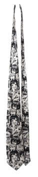 Ahegao Cosplay Anime Krawatte College Stil 8cm Breit