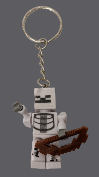 Schlüsselanhänger Minecraft Motiv Skeleton mit Sammel Box Set