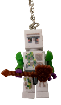 Schlüsselanhänger Minecraft Motiv Set Golem Sammel Box Set