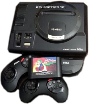 Sega Mega Drive 16bit Konsolen | Set | Spiel | Sega Mega Drive Infrarot Controller / Gamepad | 120061167