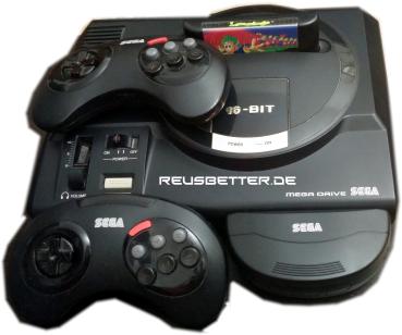 Sega Mega Drive 16bit Konsolen | Set | Spiel | Sega Mega Drive Infrarot Controller / Gamepad | 120061167