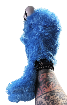 Krümelmonster Sesamstraße Handpuppe Sesamstrasse Handspielpuppe