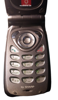 Sharp GX10i Klapphandy | Metallic Grey | LCD-TFT | Simlock Frei