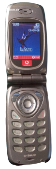 Sharp GX10i Klapphandy | Metallic Grey | LCD-TFT | Ohne Simlock