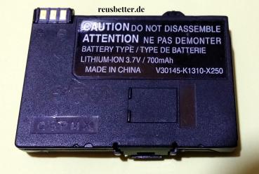 Siemens Akku ☛ V30145-K1310-X250 ☛ 3.7V - 700mA ☛ Gigaset SL565