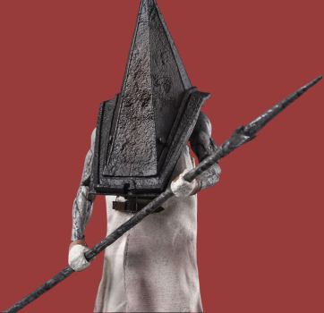 Preview: Silent Hill 2 Sammel Figuren Set 1:12 Red Pyramid Kopf mt Verpackung
