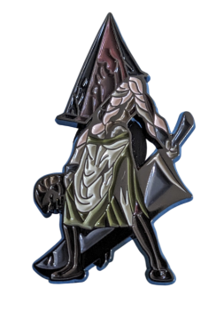 Silent Hill Pyramid Head Emailie PIN - Willkommen in der Hölle - Anstecker Kragen Pin