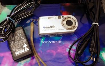 Sony DSC-P200/S Carl Zeiss Zoomobjektiv | 7.2 MP LCD | Silber