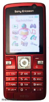 Sony Ericsson K610i Candy Bar Evening Rot UMTS 2 Zoll Display