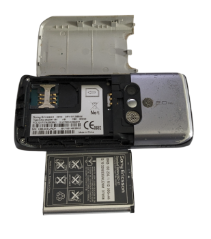 Sony Ericsson K610i Retro Handy Silver UMTS gebraucht ohne Vetrag