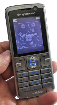 Sony Ericsson K610i Retro Handy Silver UMTS gebraucht ohne Vetrag