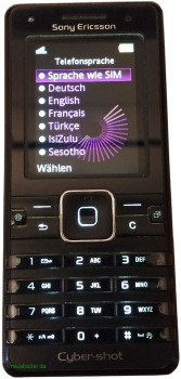 Sony Ericsson K770i UMTS Handy (Triband, Bluetooth, MP3-Player, 3MP-Kamera mit Autofokus, MemoryStickMicro-Kartenslot, Headset) schwarz